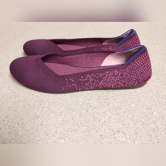 Rothys Purple Flats size 6.5 - Picture 4 of 8